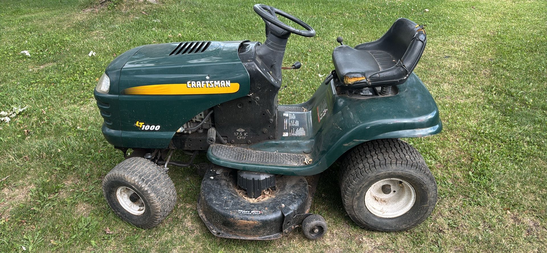 Craftsman LT1000 For Partsor Repair