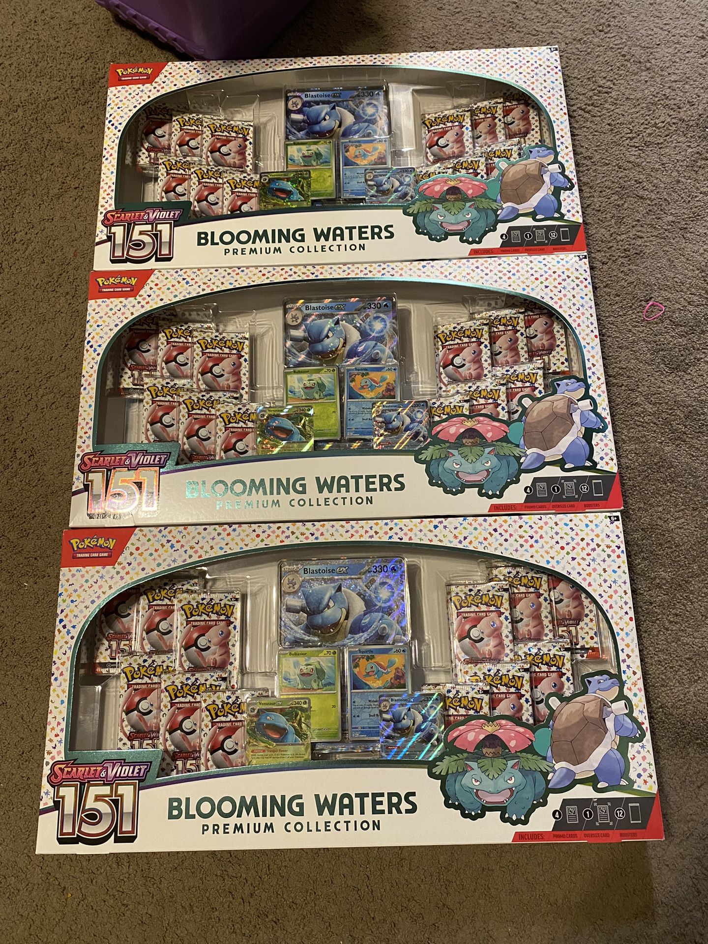 Pokemon 151 Blooming Waters