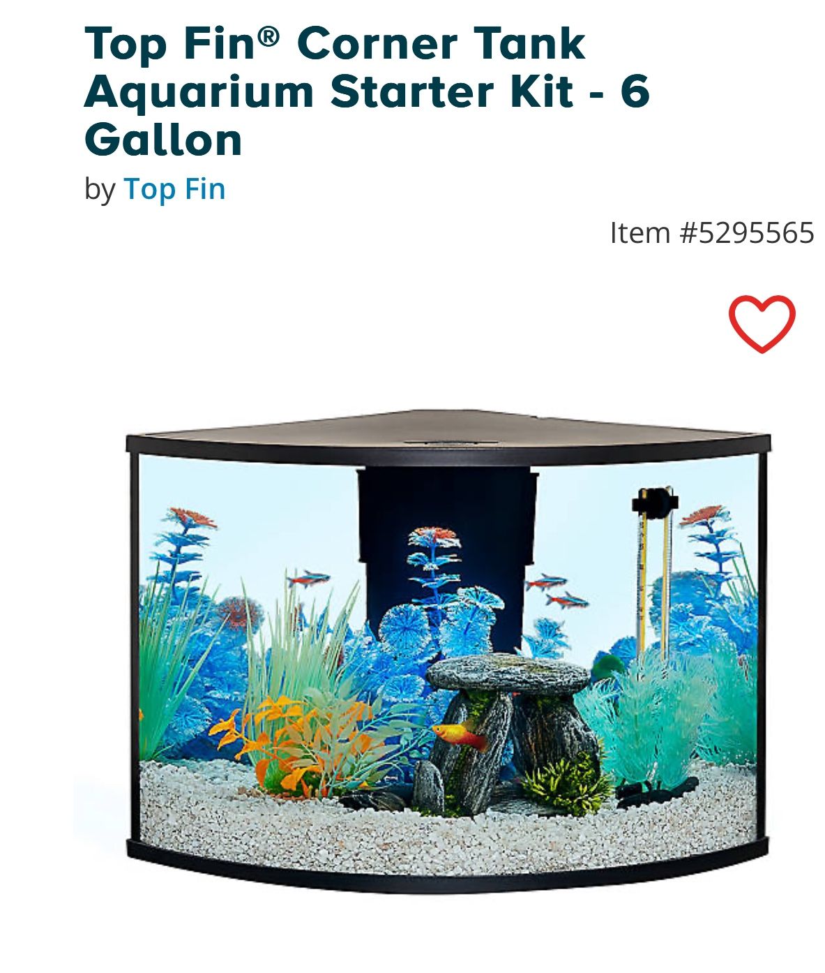 Corner Fish Tank