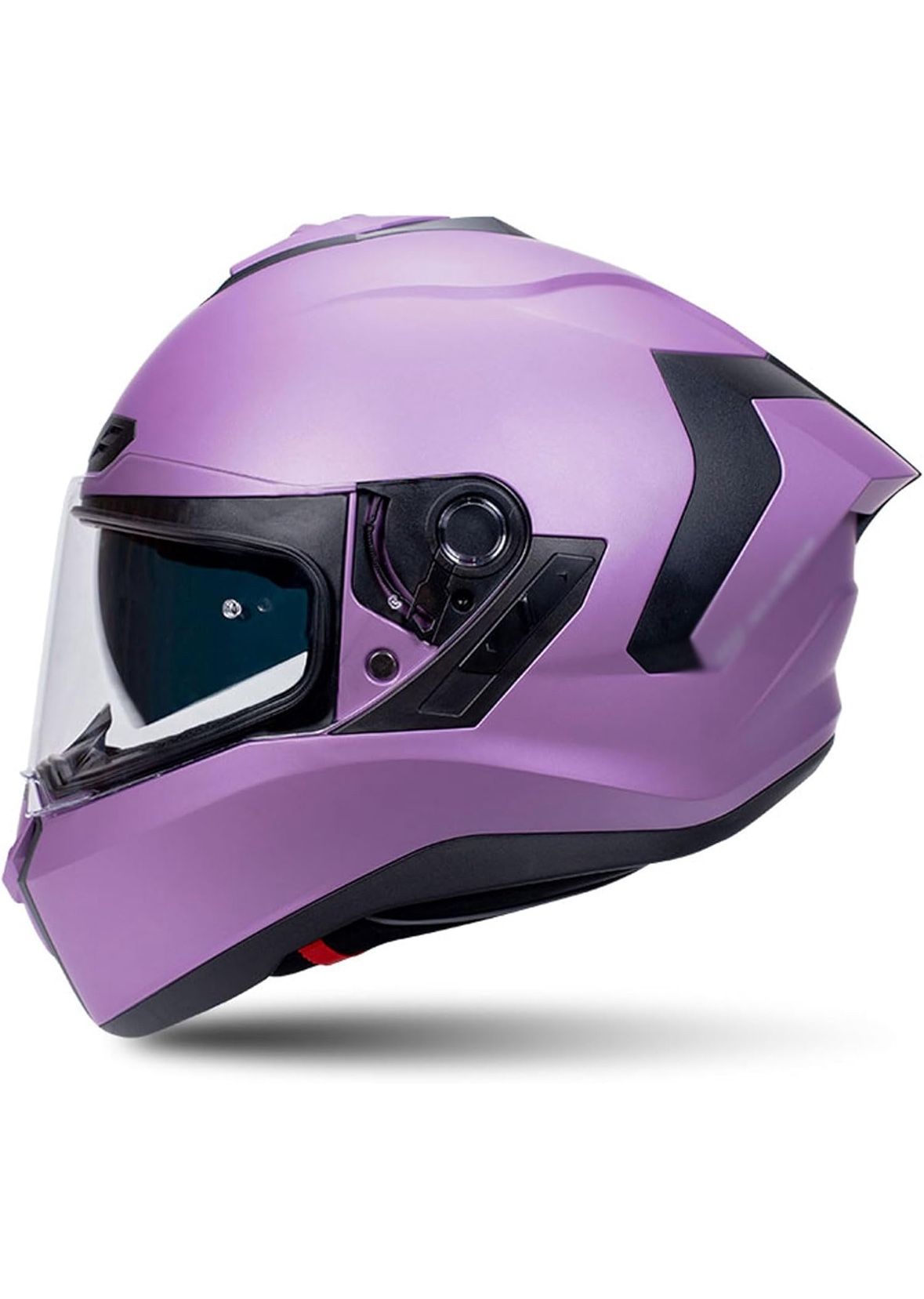 Motorcycle Full Face Helmet with Double Visor and Quick Release Buckle -Medium