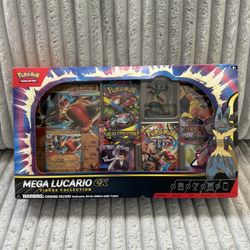 🚨🔥 MEGA LUCARIO EX FIGURE COLLECTION – FACTORY SEALED 🔥🚨