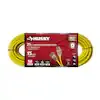 Husky 25 ft. 14/3 Medium Duty Indoor/Outdoor Extension Cord with Lighted End, Yellow