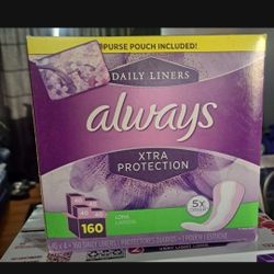 Always Xtra Protection Long-160 Ct