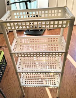 3-tier layer utility cart