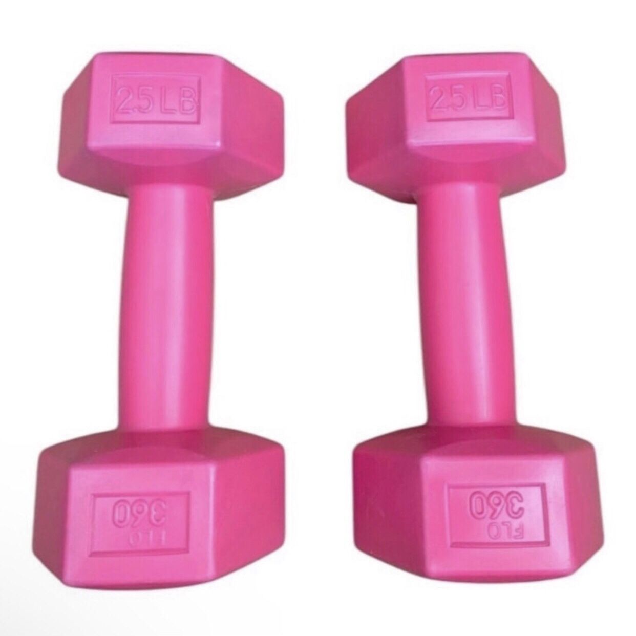 5lb Dumbbell Set, Pink Or Gray