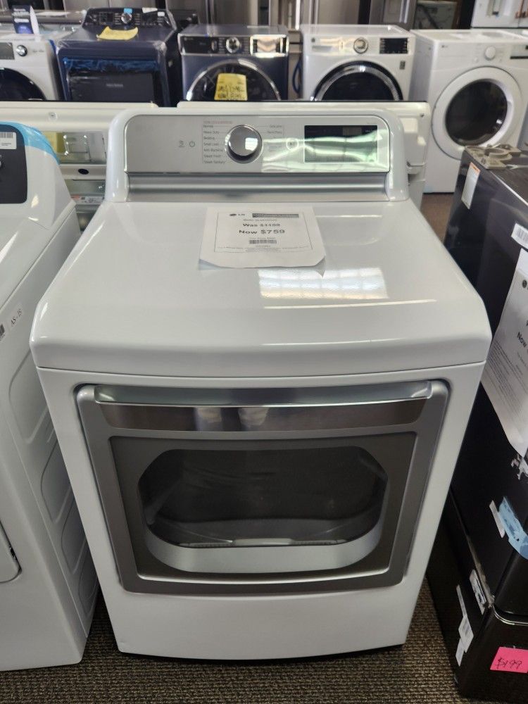 7.3 cu. ft. Smart Wi-Fi Enabled
Electric Dryer with TurboSteam