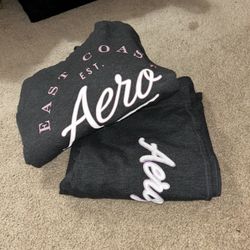 Aeropostale Fit & Flare Sweatsuit Size, L