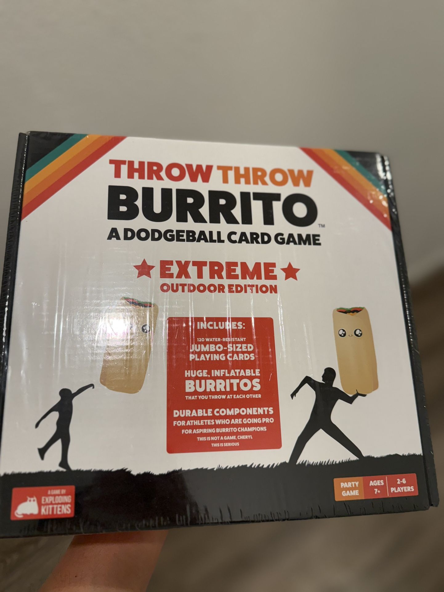 Family Outdoor Game - Throw Throw Burrito