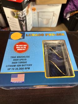 [158].  Luraco Pro-35K Nail Drill, Salon Drill, Nail efile Machine, Navy Sapphire