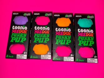 Teenie Needoh Funky Pup 3-Pack