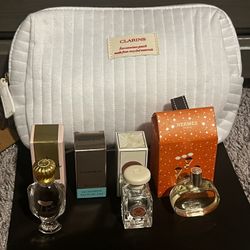 Designer Perfumes and Makeup Pouch 