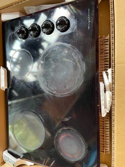 Glass top electric stove Frigidaire