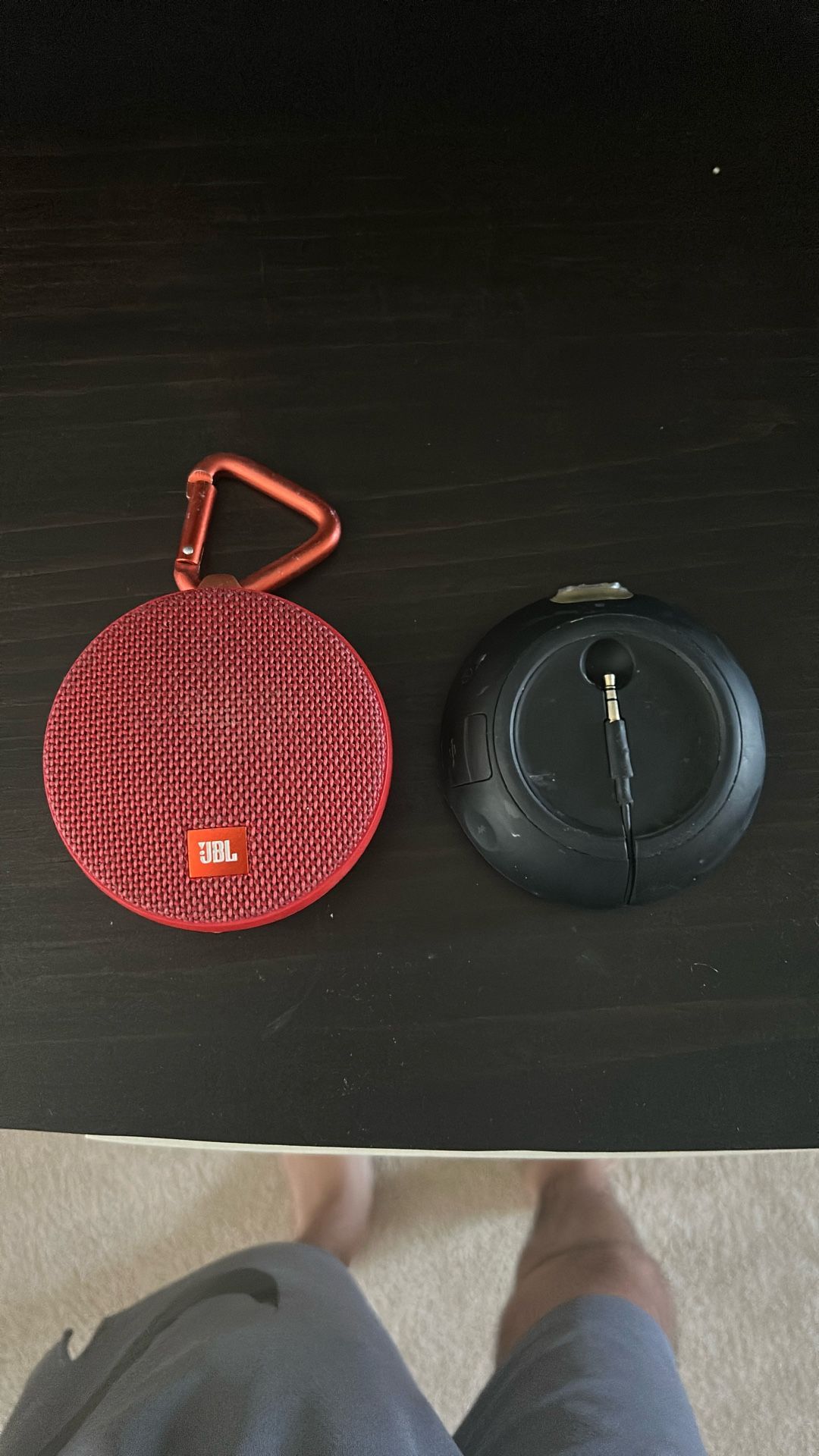Two JBL music Speakers