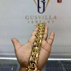 🧑🏼‍🏭🌍29mm 9” Miami Big Boi Cuban Link Bracelet Plated 14k Over Silver 📞🤝😮‍💨🔗