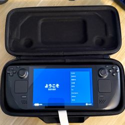 Steam Deck 256GB Handheld Console with Case
