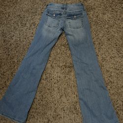 super low rise flare aeropostale jeans 