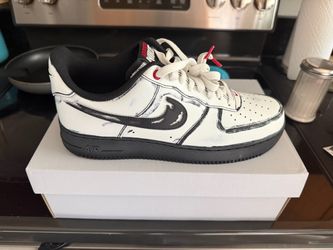 Nike AF1 SCREAM (GHOSTFACE)