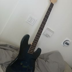 Bass Body & Neck....blueburst