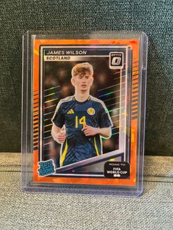 James Wilson Painini Optic /99 Orange Ice Rated Rookie