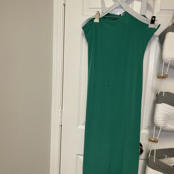Emerald Green Maxi Dress 