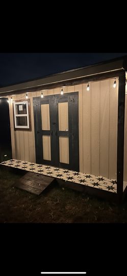 8x10 Shed With Porch