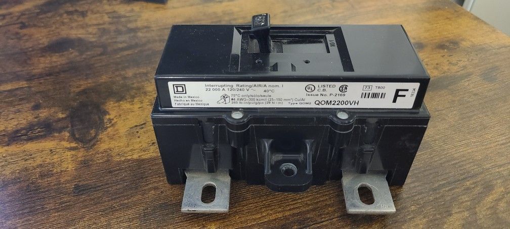 SQUARE D MAIN BREAKER 200 AMP