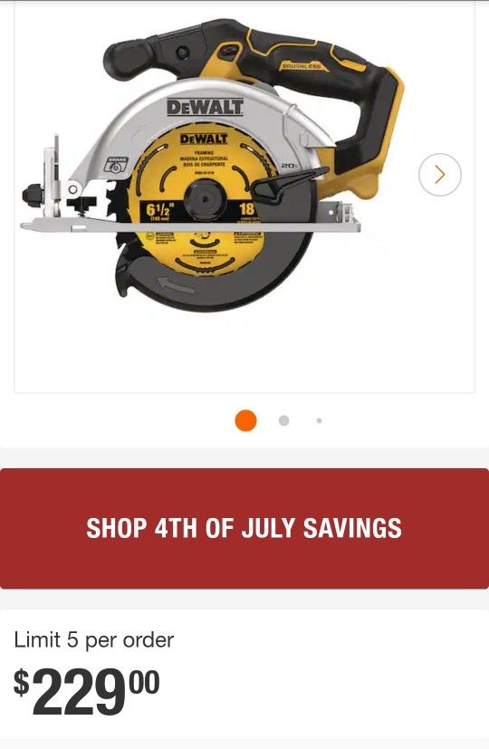 Dewalt Circular Saw