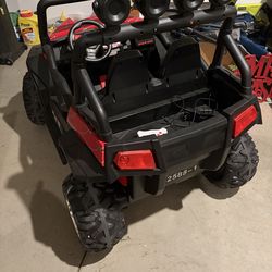 Kids Toy Red 4X4 2 seater 24V ATV