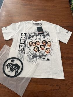 Hellstar White Graphic T-Shirt with Tags