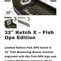 32” Ketch Fishing Measuring Board