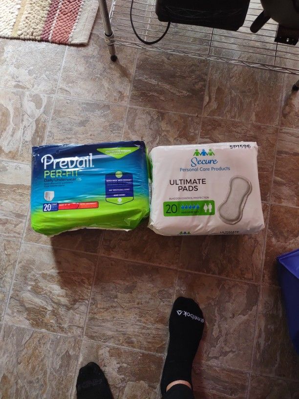 Disposable Adult Undergarments and pads