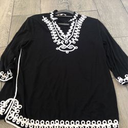Black & White Tunic