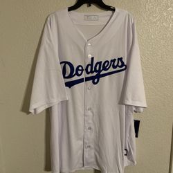Los Angeles Dodgers General Merchandise MLB Baseball White Jersey 