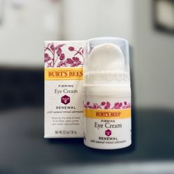 Burt's Bees Renewal Firming Moisturizing Natural Retinol Hydrating Eye Cream  0.5 oz
