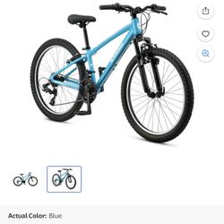 Brand New 24" Schwinn Ranger Mountain Bike - Blue