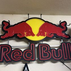 red bull sign