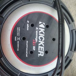 Kicker  12.   2 Ohm