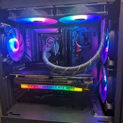 Custom Gaming PC Setup 7800x3d And Rtx 3070