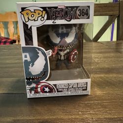 Venomized Captain America Funko Pop