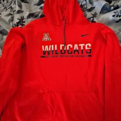 Nike Arizona Wildcats Red Fleece Pullover Hoodie 