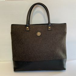 Tory Burch Wool Tote Bag