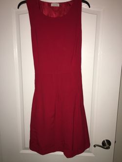 Red Calvin Klein dress, size 12