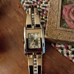 Milan Women Watch Silver Gold Stainless Steel Stretch - ONLY $10