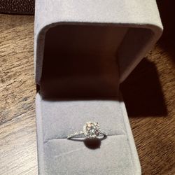 Moissanite Ring