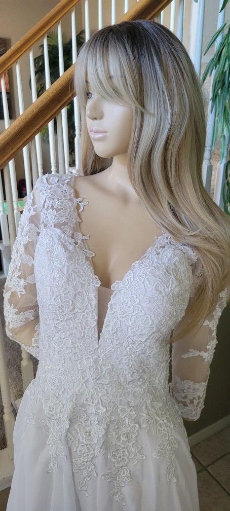 Size 10 new wedding dress