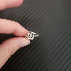 Heart Diamond Ring