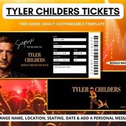 2 Tyler Childers Tickets Friday June 7