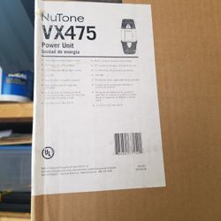 NuTone Home Power Vacuum 