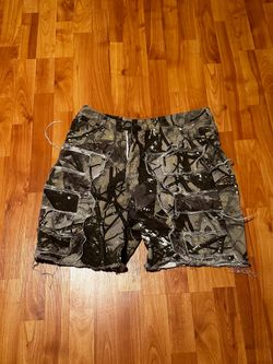 Camo Print Jorts