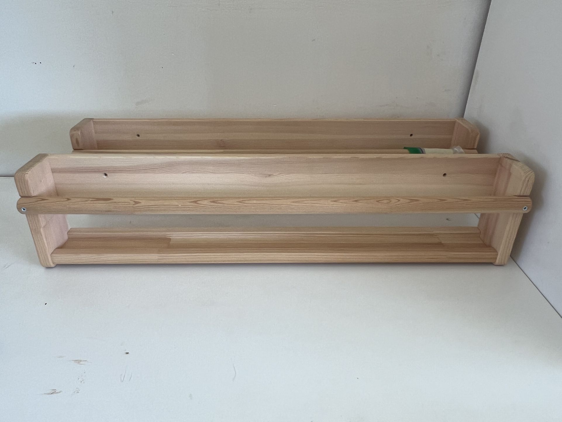 Set Of 2 Wall Bookshelves